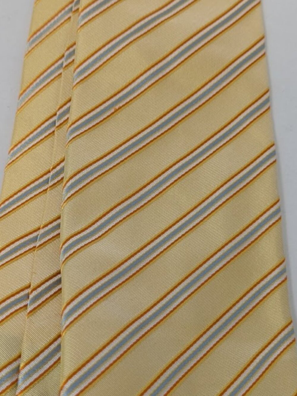 Canali striped silk tie made in Italy